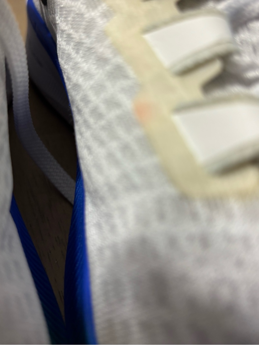 Nike Women's White Running Shoes with Rainbow Gradient Swoosh Accents - Picture 7 of 8